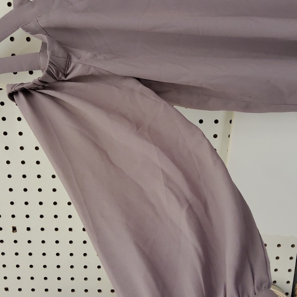 ENTRO size small  top NWT sheer with lining off shoulder with straps - Picture 2 of 6